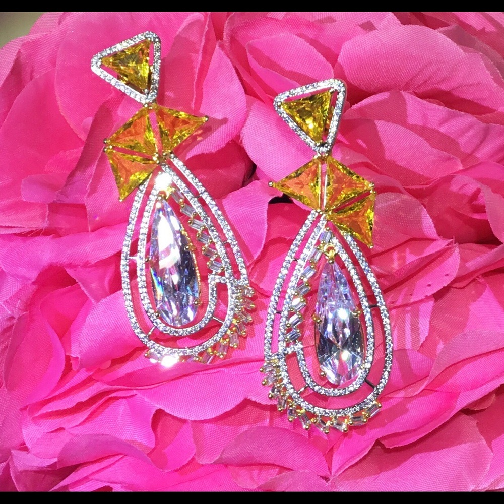 Beautiful Bold Sparkle Earrings